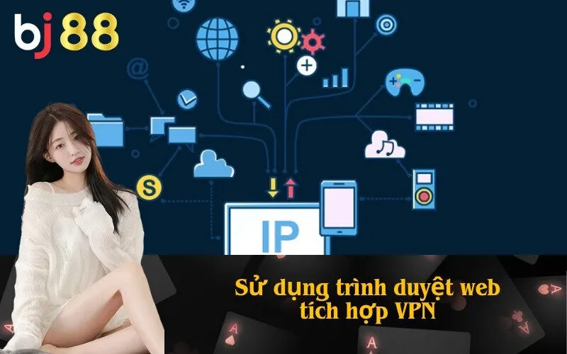 Sử dụng trình duyệt web tích hợp VPN